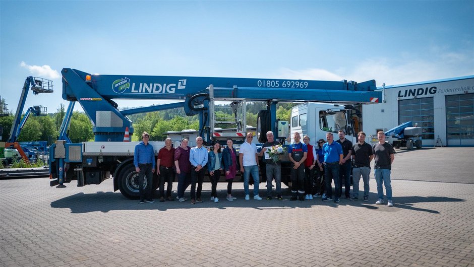 LINDIG Team 20 Jahre Firmenjubiläum LINDIG